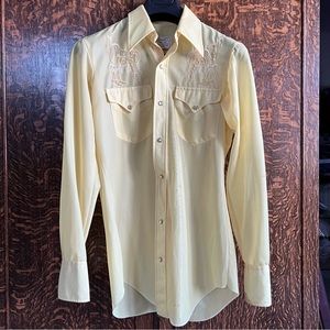 H Bar C long sleeve Western shirt